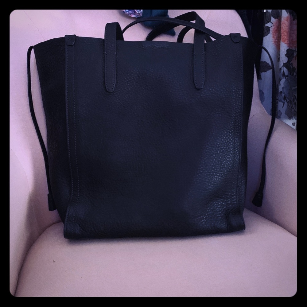 J.Crew Signet Tote BLACK
